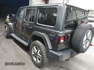 2019 Jeep Wrangler Unlimited Sahara с VIN 1C4HJXEN8KW588369, выставлен на аукционе IAAI как лот 42581061 с пробегом 90 710 миль миль и . История ставок и продаж доступна на DreamBid. Изображение 3.