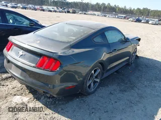 2015 Ford Mustang V6 with VIN 1FA6P8AM3F5361567, listed as a IAAI auction lot 41848483 with 89,257 mi miles and . Bid and sale history available at DreamBid. Image 4.