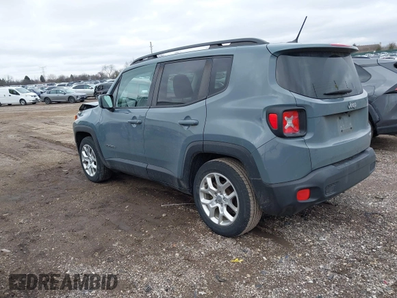 2017 Jeep Renegade Latitude with VIN ZACCJABB5HPF75067, listed as a IAAI auction lot 41493068 with 98,189 mi miles and . Bid and sale history available at DreamBid. Image 3.
