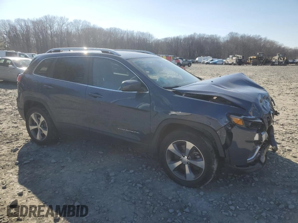 2020 Jeep Cherokee Limited z VIN 1C4PJMDX1LD522661, wystawiony jako Copart lot #47737305 z przebiegiem 35 583 mil mil oraz Szkoda całkowita • Salvage title. Historia ofert i sprzedaży dostępna na DreamBid. Obrazek 4.