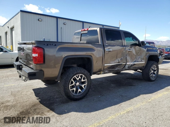 2015 GMC Sierra 1500 SLT with VIN 3GTU2VEC0FG106920, listed as a Copart auction lot 51511915 with 71,658 mi miles and Salvage Title. Bid and sale history available at DreamBid. Image 3.