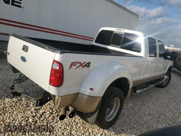 2012 Ford F-350 XL with VIN 1FT8W3DT3CEB66575, listed as a Copart auction lot 85498144 with 242,414 mi miles and Salvage Title. Bid and sale history available at DreamBid. Image 3.