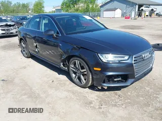 2017 Audi A4 Premium Plus z VIN WAUENAF45HN009067, wystawiony jako IAAI lot #42253760 z przebiegiem 159 214 mil mil oraz . Historia ofert i sprzedaży dostępna na DreamBid. Obrazek 1.