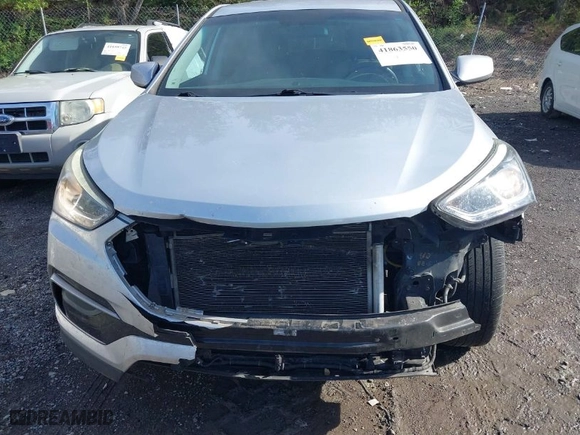 2017 Hyundai Santa Fe Sport 2.4L with VIN 5XYZT3LB9HG409357, listed as a IAAI auction lot 41863550 with 152,744 mi miles. Bid and sale history available at carsss.com. Image 12.