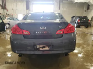 2012 Infiniti G25 Sedan x with VIN JN1DV6AR2CM730754, listed as a Copart auction lot 47788085 with 0 mi miles and Salvage Title. Bid and sale history available at carsss.com. Image 6.
