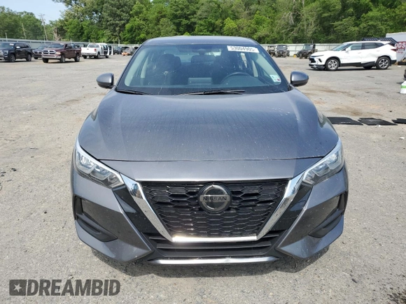 2021 Nissan Sentra SV with VIN 3N1AB8CV2MY288803, listed as a Copart auction lot 53004905 with 30,691 mi miles and Salvage Title. Bid and sale history available at DreamBid. Image 5.