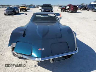 1972 Chevrolet Corvette with VIN 1Z37K2S513355, listed as a Copart auction lot 82448774 with 18,628 mi miles and Salvage title. Bid and sale history available at DreamBid. Image 5.