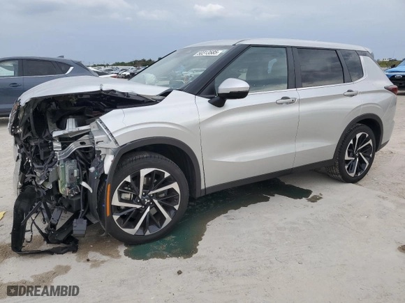 2023 Mitsubishi Outlander SE with VIN JA4J3UA83PZ058644, listed as a Copart auction lot 50313585 with 14,263 mi miles and Salvage Title. Bid and sale history available at carsss.com. Image 1.