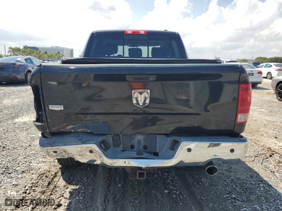 2009 Dodge Ram 1500 Laramie with VIN 1D3HB13T49J521861, listed as a Copart auction lot 50819025 with 201,358 mi miles and Non Repairable. Bid and sale history available at carsss.com. Image 6.