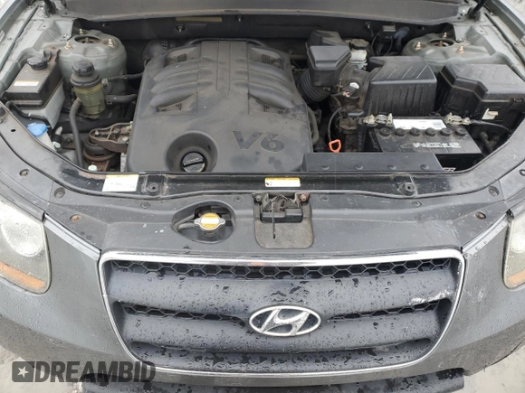 2009 Hyundai Santa Fe SE with VIN 5NMSH73E59H272364, listed as a Copart auction lot 43754845 with 111,270 mi miles and Salvage title. Bid and sale history available at DreamBid. Image 12.