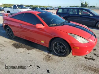 2001 Toyota Celica GT with VIN JTDDR32T910085275, listed as a Copart auction lot 69875644 with 239,495 mi miles and Salvage Title. Bid and sale history available at carsss.com. Image 4.