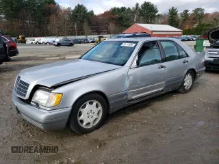 1996 Mercedes-Benz S 320 with VIN WDBGA32E8TA316720, listed as a Copart auction lot 80111594 with 114,053 mi miles and Clean Title. Bid and sale history available at DreamBid. Image 1.