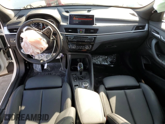 2020 BMW X2 xDrive28i with VIN WBXYJ1C02L5P85780, listed as a Copart auction lot 43665555 with 14,451 mi miles and Salvage Title. Bid and sale history available at carsss.com. Image 8.