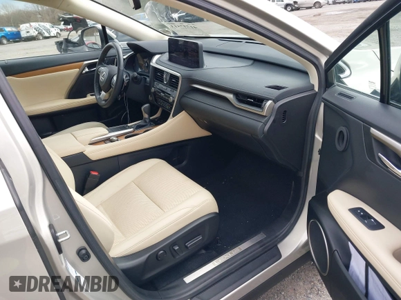 2021 Lexus RX with VIN 2T2HZMDA4MC260038, listed as a IAAI auction lot 41737513 with 45,252 mi miles. Bid and sale history available at carsss.com. Image 5.