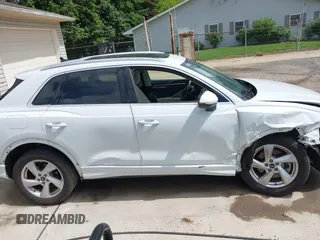2022 Audi Q3 Premium Plus with VIN WA1BUCF36N1138119, listed as a IAAI auction lot 42536021 with 25,797 mi miles and . Bid and sale history available at DreamBid. Image 14.