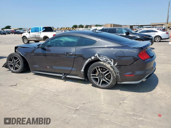 2022 Ford Mustang EcoBoost with VIN 1FA6P8TH8N5129965, listed as a Copart auction lot 59307485 with 39,806 mi miles and Salvage title. Bid and sale history available at DreamBid. Image 2.
