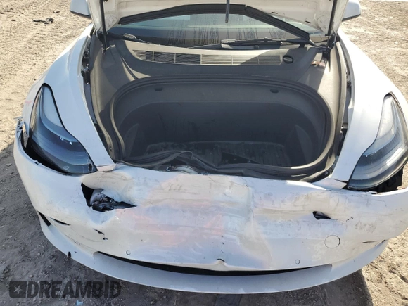 2021 Tesla Model 3 Standard Range Plus with VIN 5YJ3E1EA4MF089259, listed as a Copart auction lot 75398924 with 32,166 mi miles and Salvage Title. Bid and sale history available at DreamBid. Image 11.