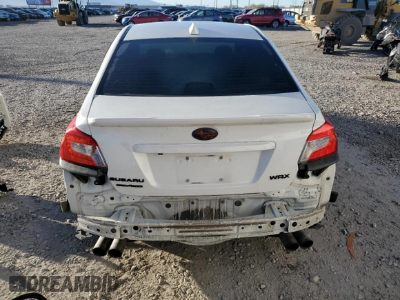 2017 Subaru WRX with VIN JF1VA1B62H9801097, listed as a Copart auction lot 50708525 with 88,006 mi miles and Salvage Title. Bid and sale history available at carsss.com. Image 6.