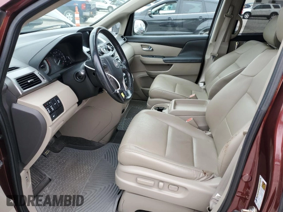 2016 Honda Odyssey EX-L with VIN 5FNRL5H6XGB090502, listed as a Copart auction lot 50062145 with 75,950 mi miles and Salvage Title. Bid and sale history available at carsss.com. Image 7.