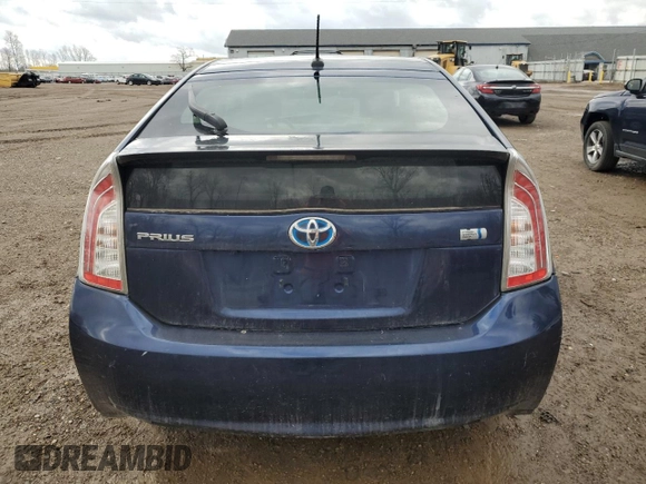 2013 Toyota Prius One with VIN JTDKN3DU8D1692971, listed as a Copart auction lot 53854465 with 166,342 mi miles and Clean Title. Bid and sale history available at DreamBid. Image 6.