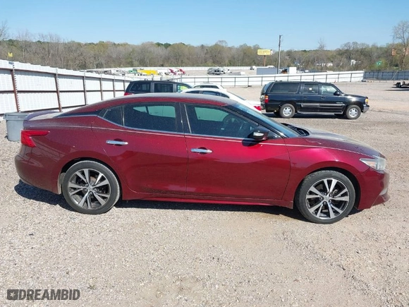 2016 Nissan Maxima 3.5 Platinum with VIN 1N4AA6AP1GC416590, listed as a IAAI auction lot 41817288 with 248,514 mi miles. Bid and sale history available at carsss.com. Image 14.