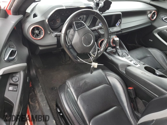 2019 Chevrolet Camaro 2LT with VIN 1G1FD1RX0K0112314, listed as a Copart auction lot 46925705 with 80,845 mi miles and Salvage Title. Bid and sale history available at carsss.com. Image 8.