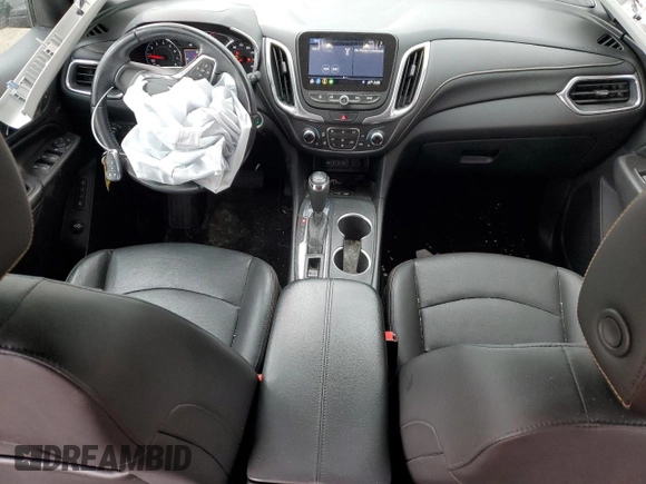 2021 Chevrolet Equinox Premier with VIN 2GNAXNEVXM6135783, listed as a Copart auction lot 58074745 with 45,952 mi miles and Salvage title. Bid and sale history available at DreamBid. Image 8.