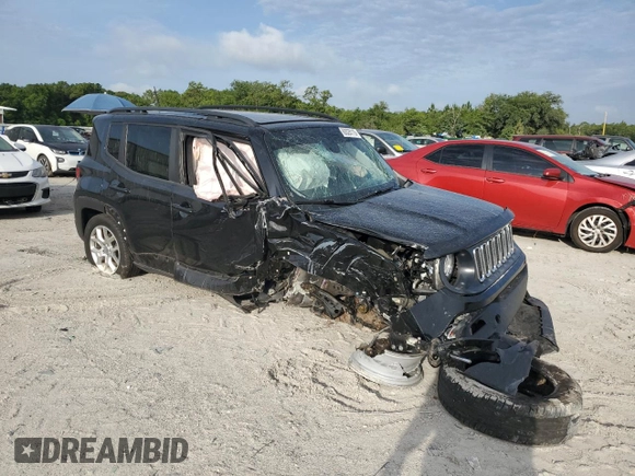 2018 Jeep Renegade Latitude with VIN ZACCJABB7JPH38212, listed as a Copart auction lot 60028115 with 88,313 mi miles and Salvage title. Bid and sale history available at DreamBid. Image 4.