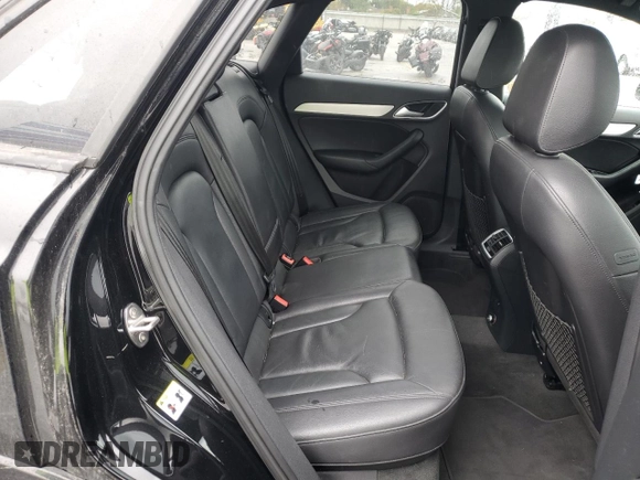 2018 Audi Q3 Premium with VIN WA1BCCFS7JR026757, listed as a Copart auction lot 48523745 with 46,315 mi miles and Salvage Title. Bid and sale history available at carsss.com. Image 11.