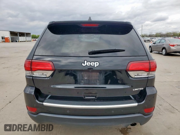 2020 Jeep Grand Cherokee Limited with VIN 1C4RJEBG9LC295453, listed as a Copart auction lot 50523005 with 36,891 mi miles and Salvage Title. Bid and sale history available at DreamBid. Image 6.
