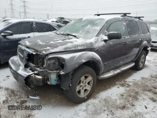 2004 Dodge Durango SLT with VIN 1D4HB48D44F233638, listed as a Copart auction lot 87959375 with 176,375 mi miles and Salvage title. Bid and sale history available at DreamBid. Image 1.