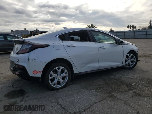 2016 Chevrolet Volt Premier with VIN 1G1RD6S54GU130415, listed as a Copart auction lot 43976505 with 163,853 mi miles and Salvage Title. Bid and sale history available at carsss.com. Image 3.