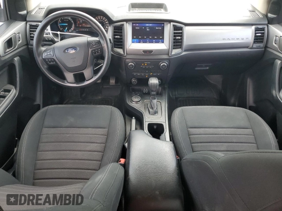2021 Ford Ranger XL with VIN 1FTER4FH1MLD36020, listed as a Copart auction lot 58893745 with 48,296 mi miles and Salvage title. Bid and sale history available at DreamBid. Image 8.
