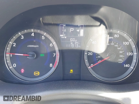 2015 Hyundai Accent GLS with VIN KMHCT4AE7FU825438, listed as a IAAI auction lot 41392005 with 111,913 mi miles and . Bid and sale history available at carsss.com. Image 7.