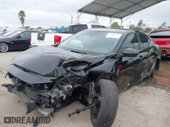 2021 Nissan Sentra S with VIN 3N1AB8BV5MY303067, listed as a IAAI auction lot 41804270 with 44,909 mi miles and . Bid and sale history available at DreamBid. Image 17.