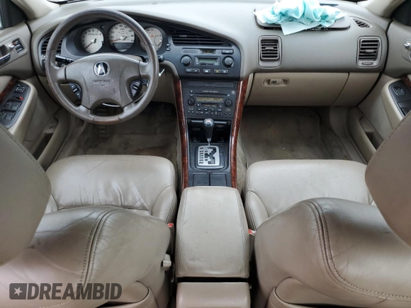 2003 Acura TL Type S with VIN 19UUA56823A091801, listed as a Copart auction lot 54557194 with 183,962 mi miles and Salvage Title. Bid and sale history available at carsss.com. Image 8.