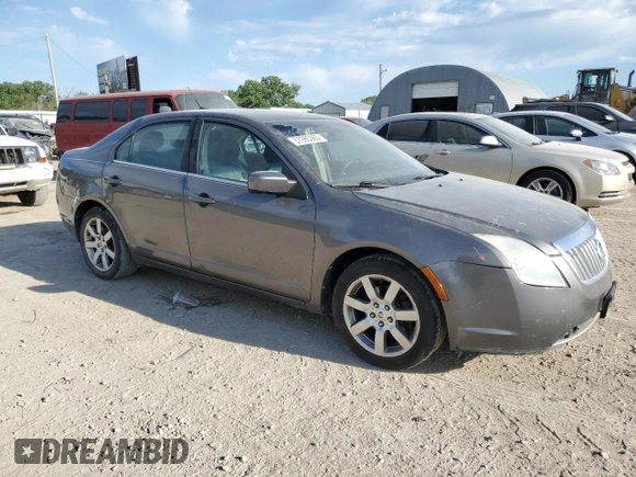 2011 Mercury Milan Premier with VIN 3MEHM0JG1BR604418, listed as a Copart auction lot 57985365 with 180,832 mi miles and Salvage title. Bid and sale history available at DreamBid. Image 4.