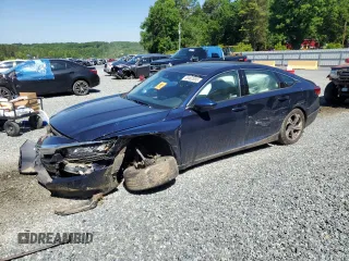 2018 Honda Accord EX-L with VIN 1HGCV2F52JA027386, listed as a Copart auction lot 55962685 with Not provided miles and Salvage title. Bid and sale history available at DreamBid. Image 1.