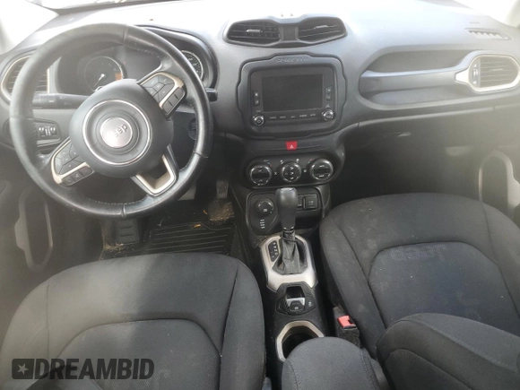 2017 Jeep Renegade Latitude with VIN ZACCJBBB5HPE42766, listed as a Copart auction lot 61397165 with 98,441 mi miles and Salvage title. Bid and sale history available at DreamBid. Image 8.