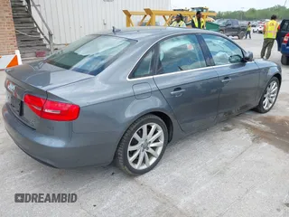 2013 Audi A4 Premium Plus with VIN WAUFFAFL4DN004199, listed as a IAAI auction lot 42286428 with 112,808 mi miles and . Bid and sale history available at DreamBid. Image 4.