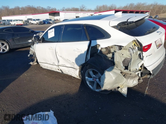 2018 Jaguar F-Pace 25t Premium with VIN SADCJ2FX2JA249006, listed as a IAAI auction lot 41416304 with 88,566 mi miles and . Bid and sale history available at DreamBid. Image 18.