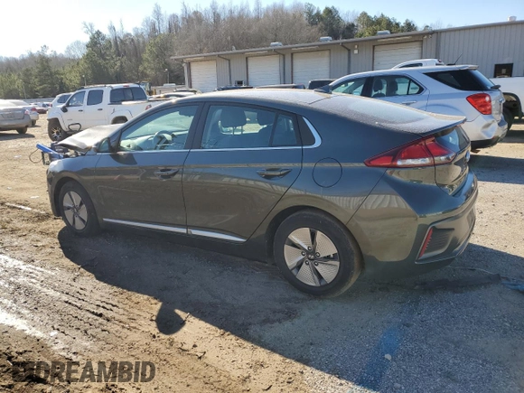 2021 Hyundai Ioniq SE with VIN KMHC75LC1MU255312, listed as a Copart auction lot 88885765 with 43,903 mi miles and Salvage Title. Bid and sale history available at DreamBid. Image 2.