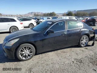 2007 Infiniti G35 Sedan Sport with VIN JNKBV61EX7M706949, listed as a Copart auction lot 41812835 with 166,048 mi miles and Salvage Title. Bid and sale history available at carsss.com. Image 1.