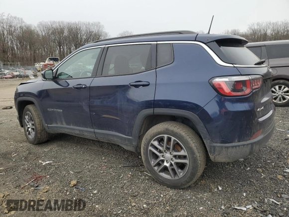 2020 Jeep Compass Latitude with VIN 3C4NJDBB9LT222861, listed as a Copart auction lot 44104285 with 68,090 mi miles and Salvage Title. Bid and sale history available at carsss.com. Image 2.