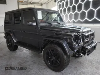 2018 Mercedes-Benz G-Class AMG G 63 with VIN WDCYC7DH4JX292399, listed as a Copart auction lot 50209575 with 73,598 mi miles and Salvage Title. Bid and sale history available at carsss.com. Image 1.