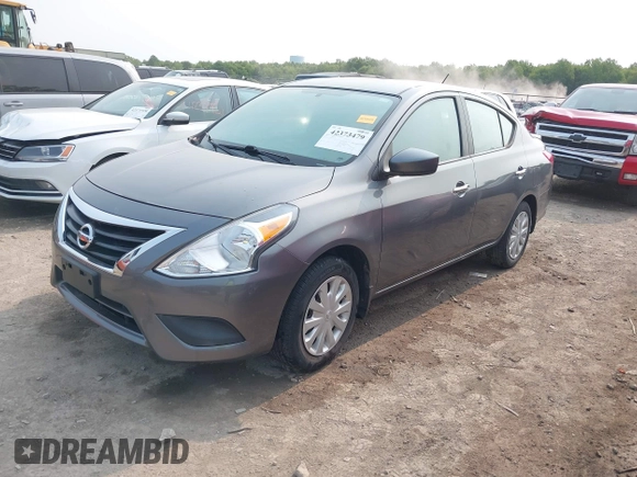 2016 Nissan Versa S Plus with VIN 3N1CN7AP6GL846992, listed as a IAAI auction lot 42373479 with 98,677 mi miles and . Bid and sale history available at DreamBid. Image 2.