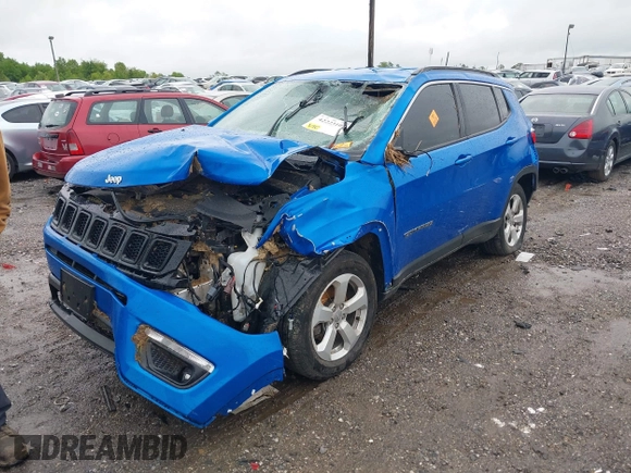 2021 Jeep Compass Altitude z VIN 3C4NJDBB0MT570078, wystawiony jako IAAI lot #42223102 z przebiegiem 41 537 mil mil oraz . Historia ofert i sprzedaży dostępna na DreamBid. Obrazek 18.