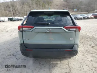 2019 Toyota RAV4 XLE Premium with VIN 2T3A1RFV2KW081106, listed as a Copart auction lot 45363525 with 93,803 mi miles and Salvage Title. Bid and sale history available at carsss.com. Image 6.