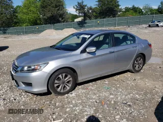 2013 Honda Accord LX z VIN 1HGCR2F39DA264948, wystawiony jako Copart lot #56367715 z przebiegiem 137 106 mil mil oraz Szkody całkowita. Historia ofert i sprzedaży dostępna na DreamBid. Obrazek 1.
