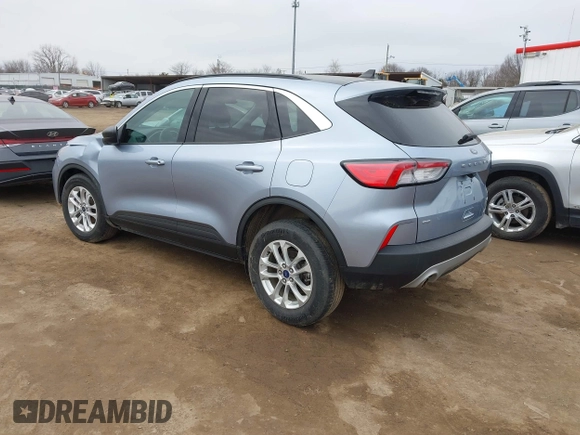 2022 Ford Escape SE Hybrid with VIN 1FMCU9BZ5NUB06831, listed as a IAAI auction lot 41747501 with 26,892 mi miles and . Bid and sale history available at carsss.com. Image 3.